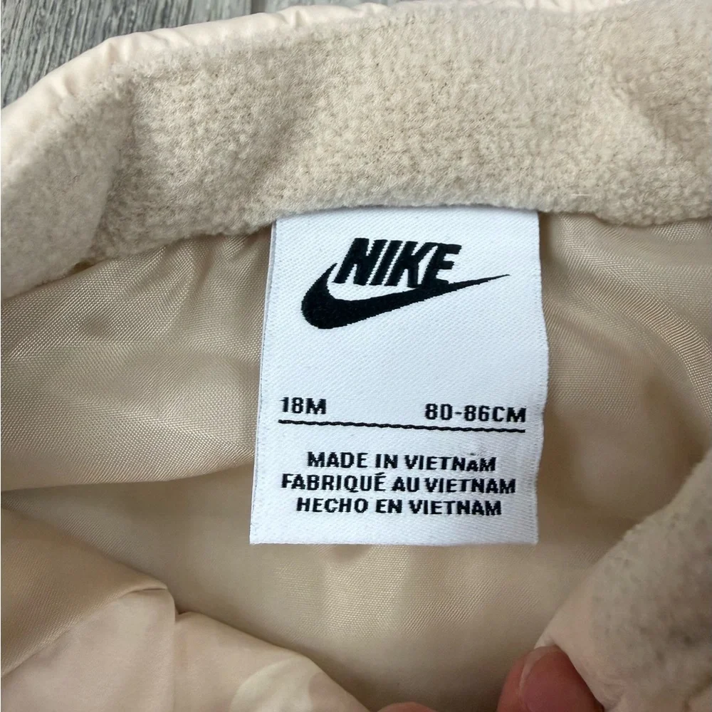 Nike Kids Tan Puffer Vest‎